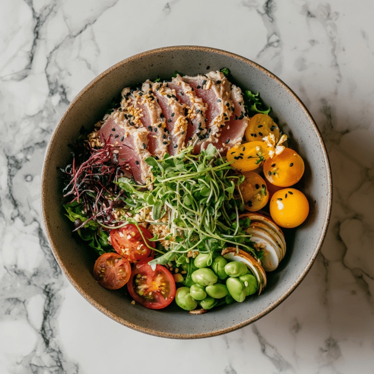 Tuna Salad Bowl Recipe