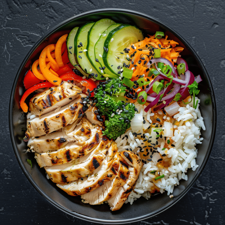 Chicken Rice Bowl Recipe