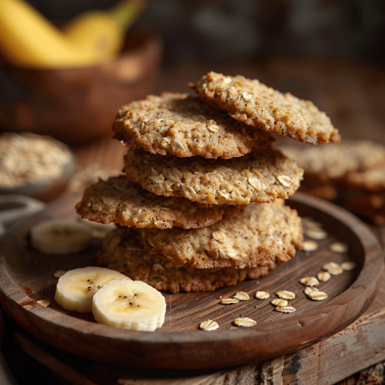 Banana Oat Cookies Recipe