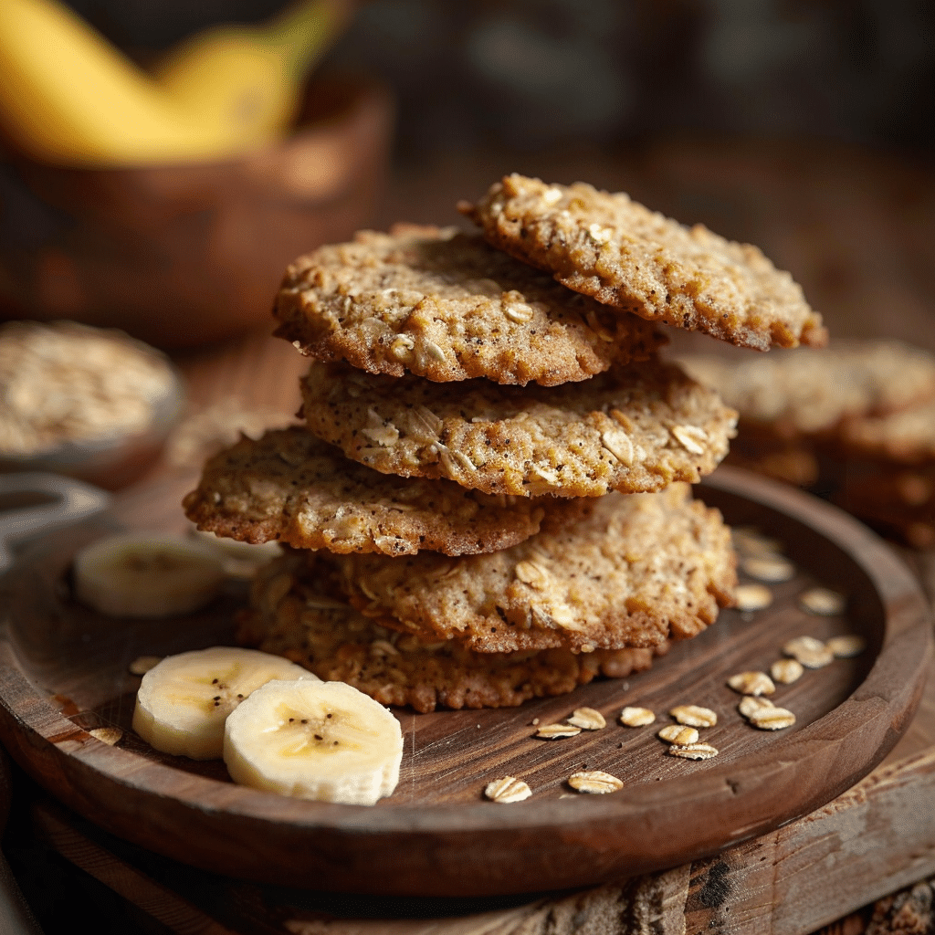 Banana Oat Cookies Recipe