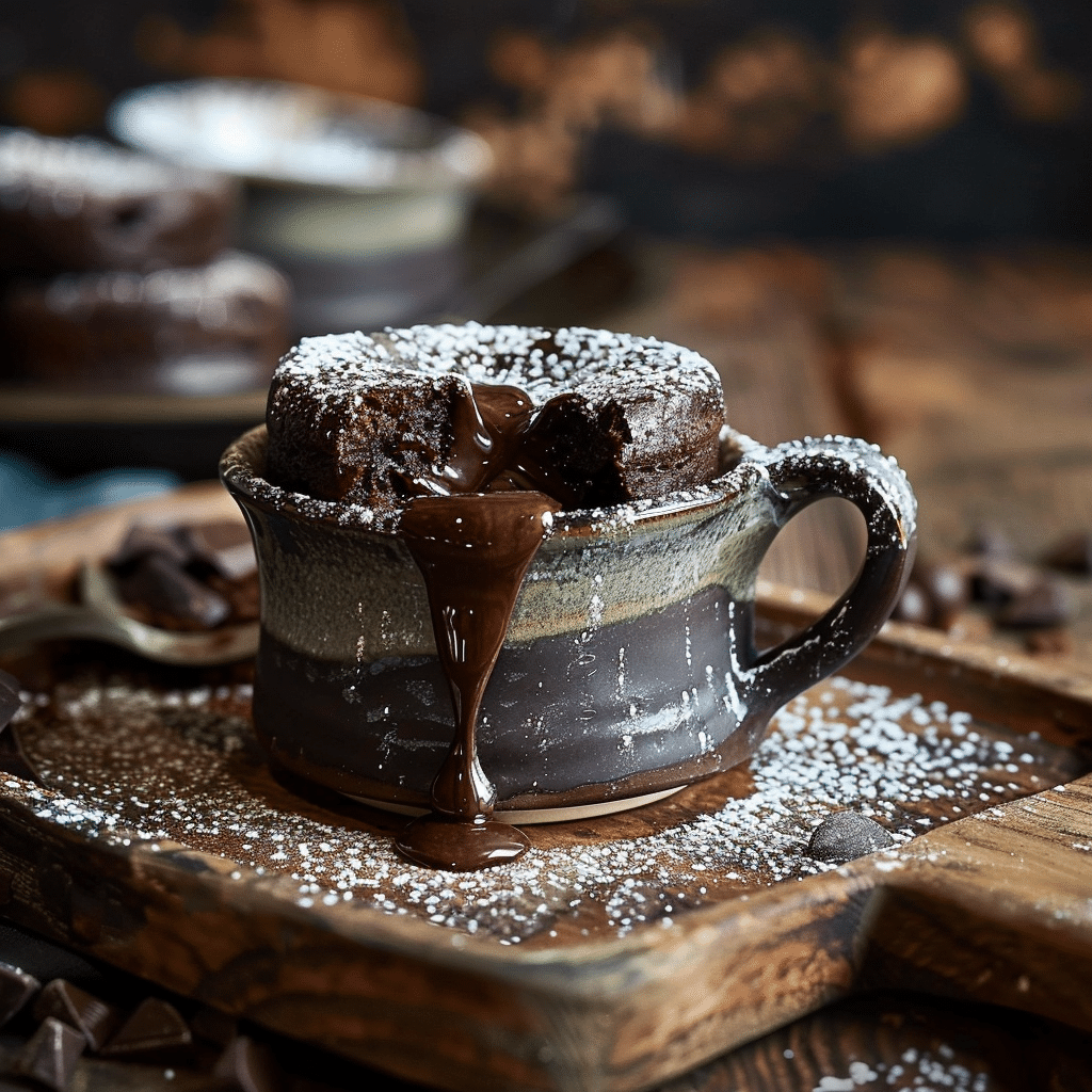 Chocolate Lava Mug Cake Recipe