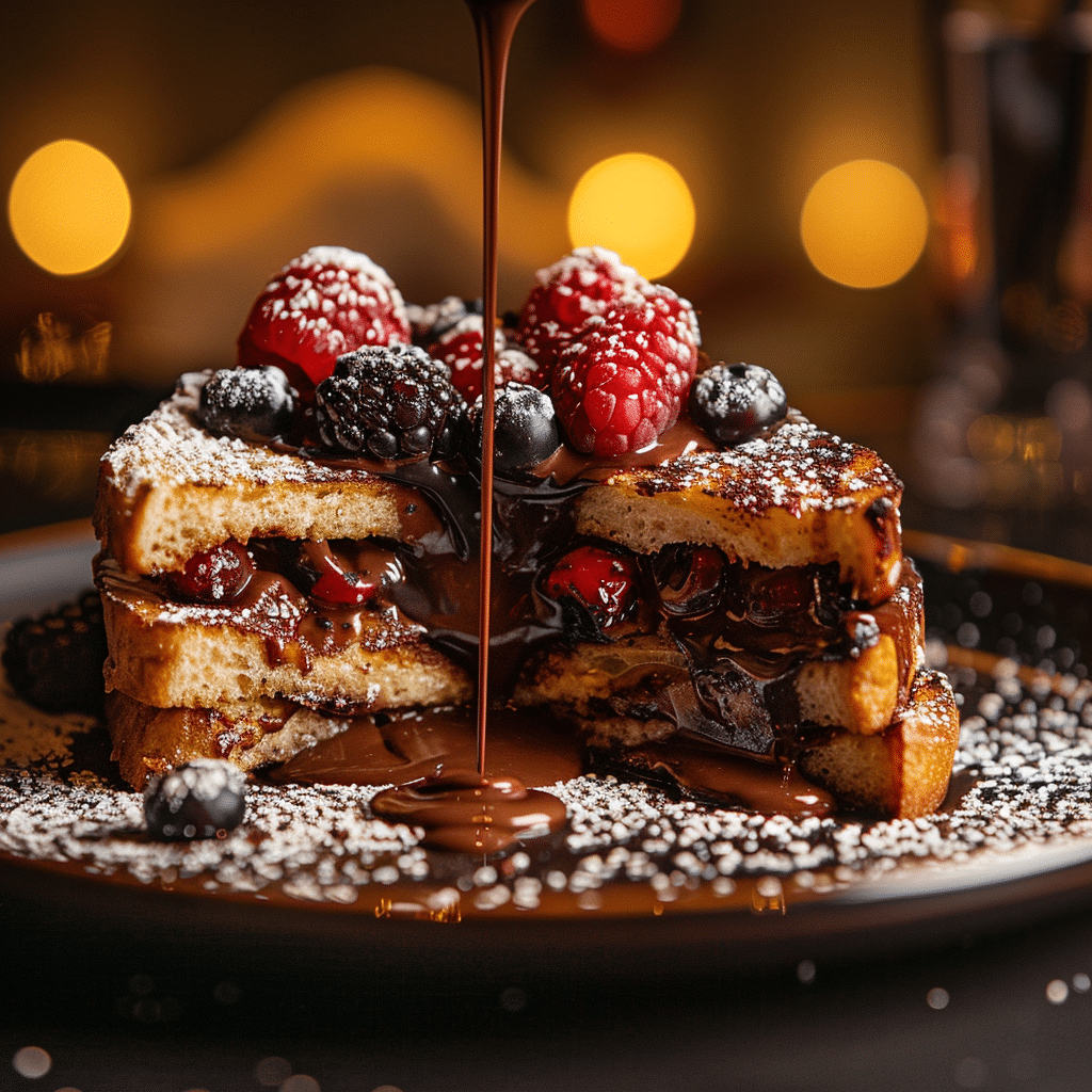 Chocolate Lava French Toast Recipe