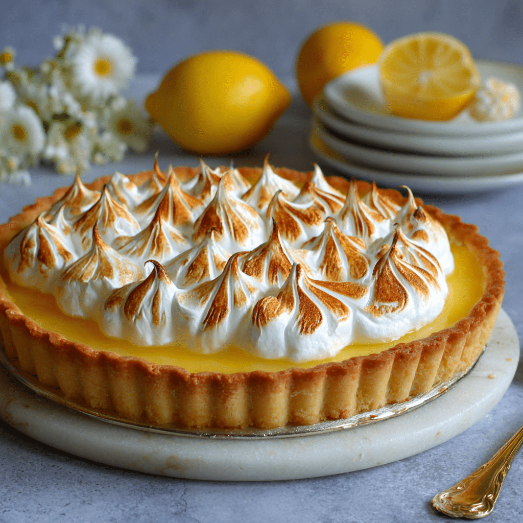 Tarte au Citron Meringuée Recipe - Recipe Image