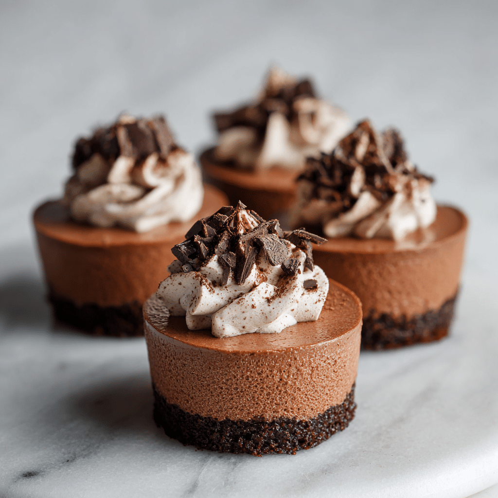Chocolate Espresso Mousse Cups Recipe - Recipe Image