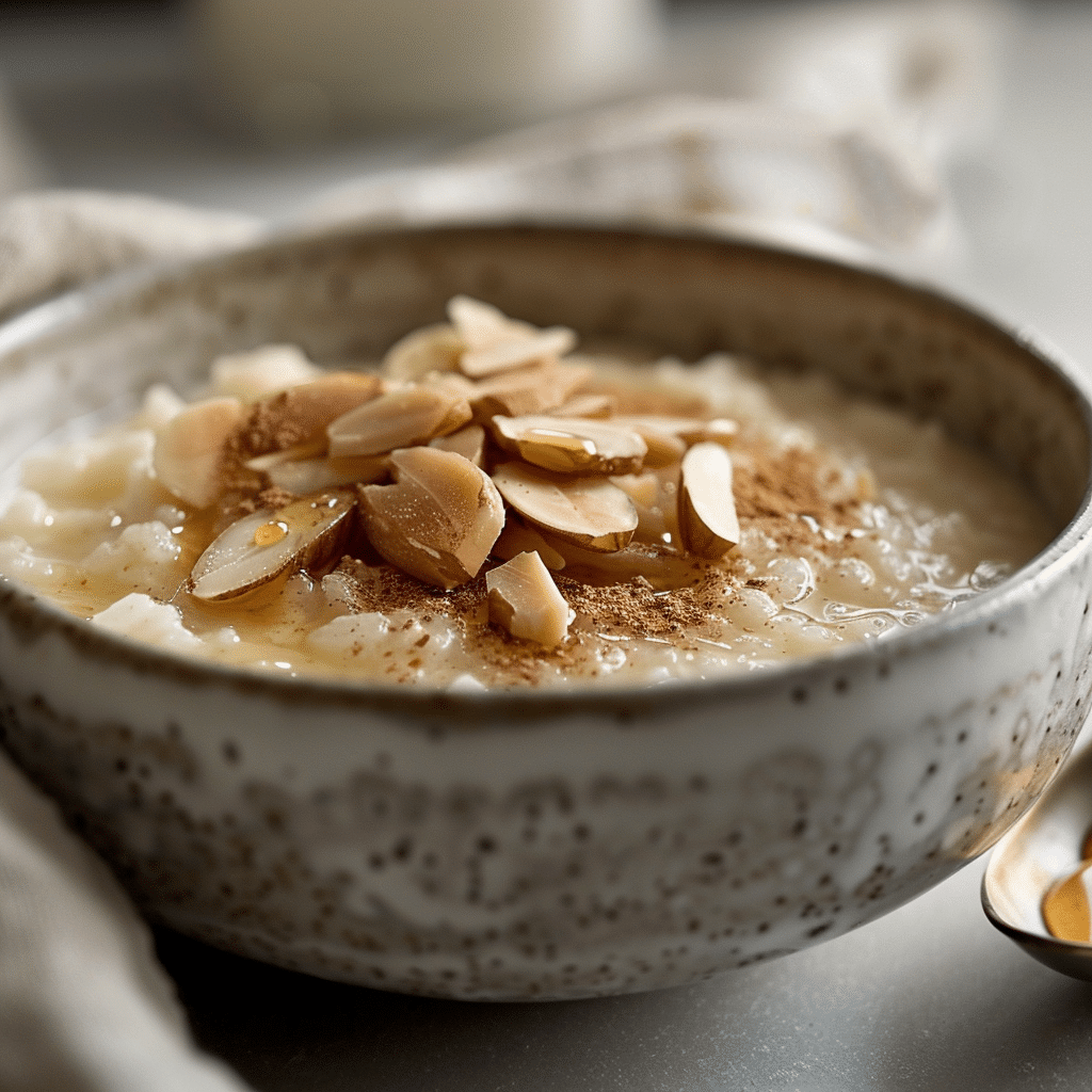 Almond Milk Rice Pudding Recipe