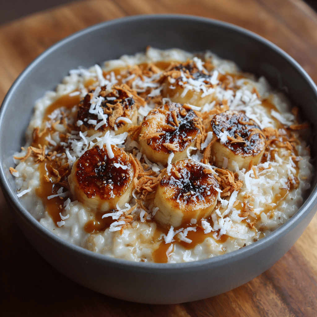 Caramel Coconut Banana Rice Indulgence Recipe