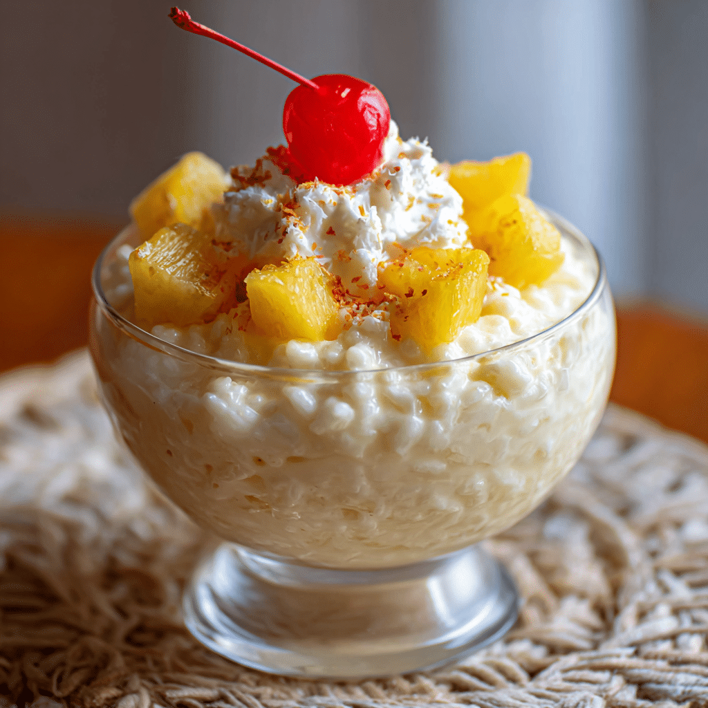 Pineapple Vanilla Cream Rice Dream Recipe