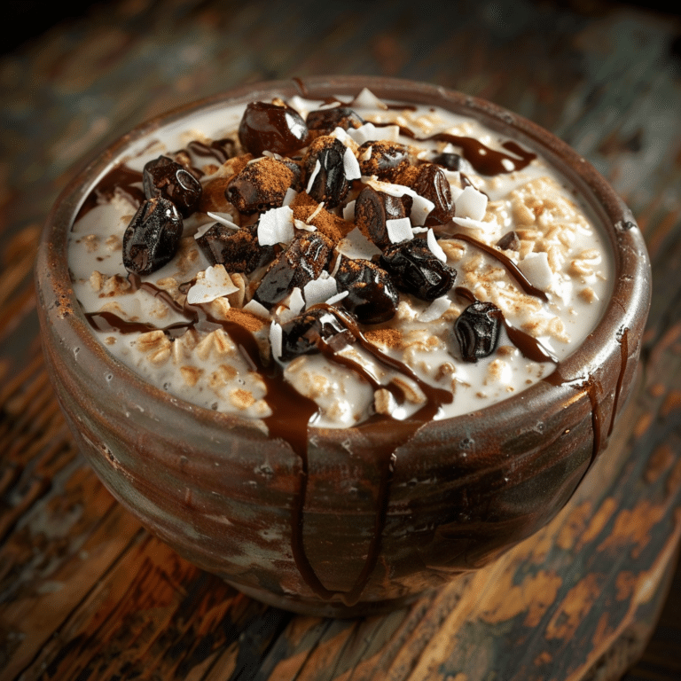 Chocolate Coconut Date Oat Comfort Recipe