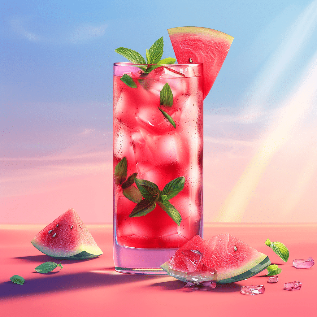 Watermelon Mint Juice Recipe - Recipe Image