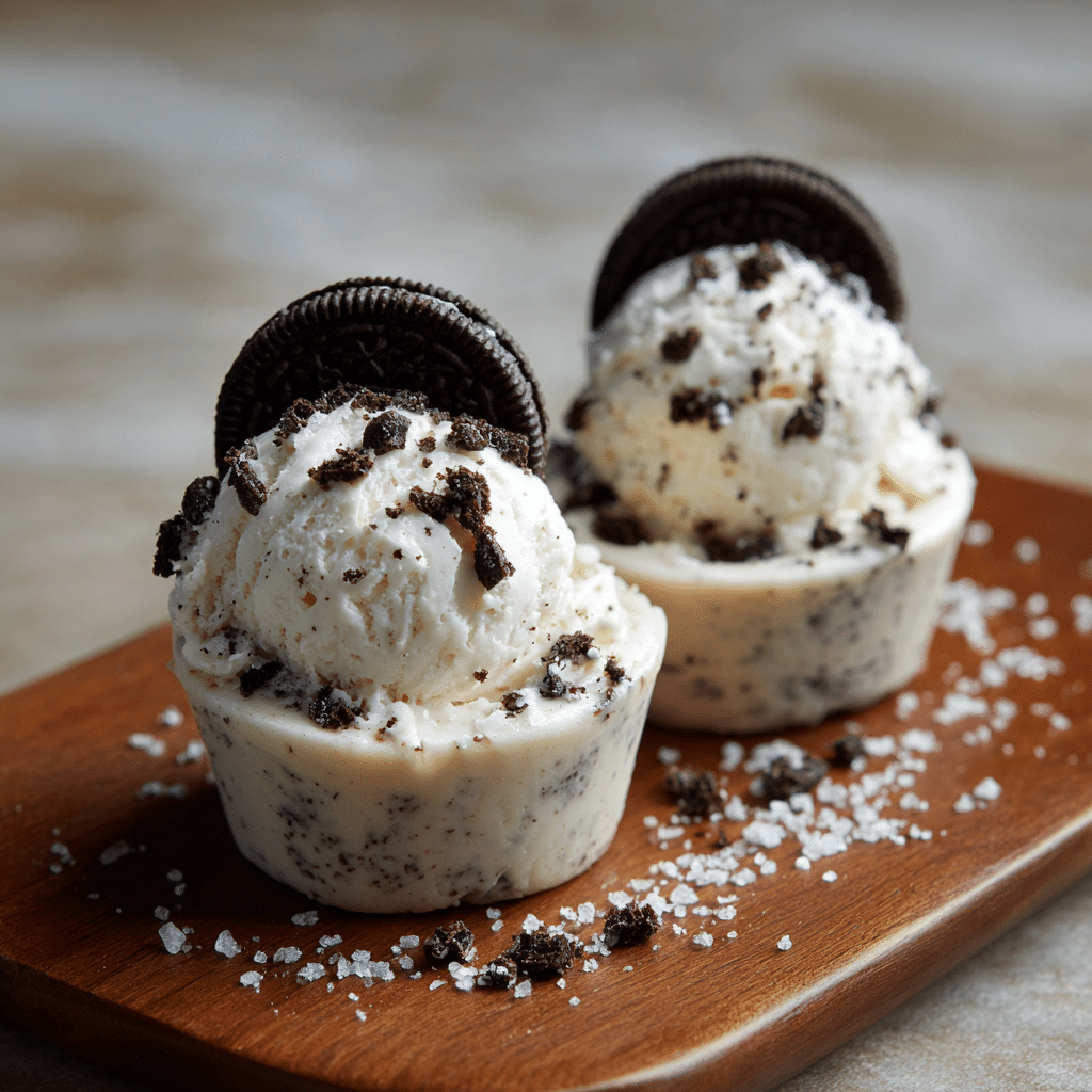 Mini Oreo Ice Cream Cups Recipe