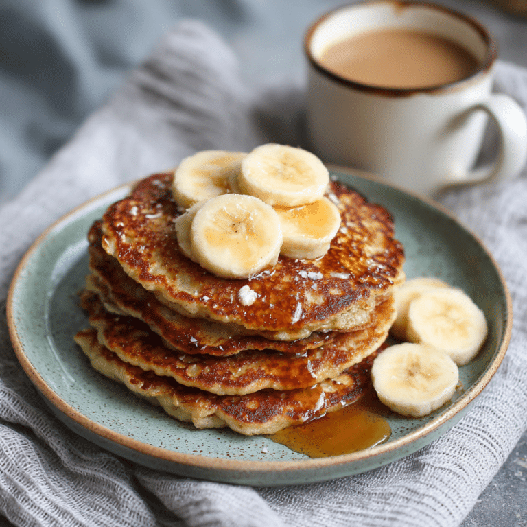 2-Ingredient Banana Pancakes Recipe