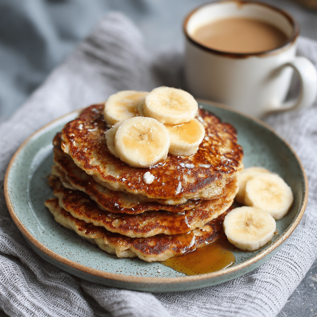 2-Ingredient Banana Pancakes Recipe
