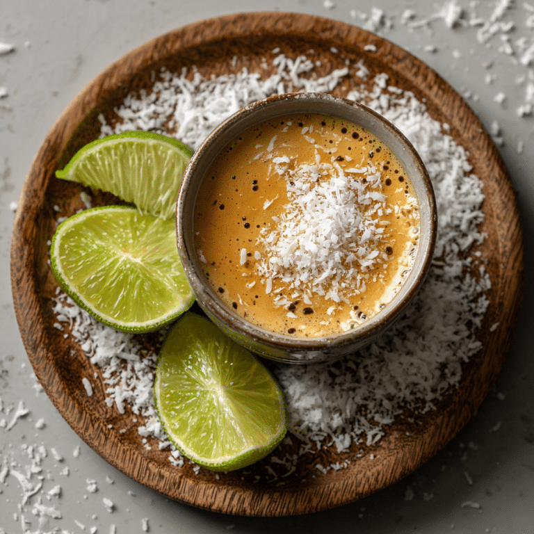 Salted Coconut & Lime Espresso (Fusion) Recipe