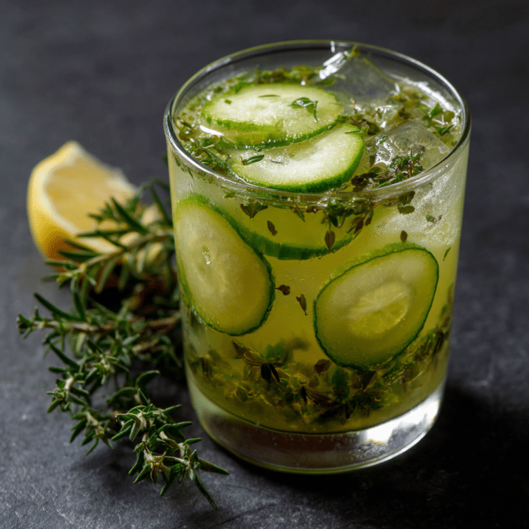 Iced Herb Broth (Chilled Savory Drink) Recipe