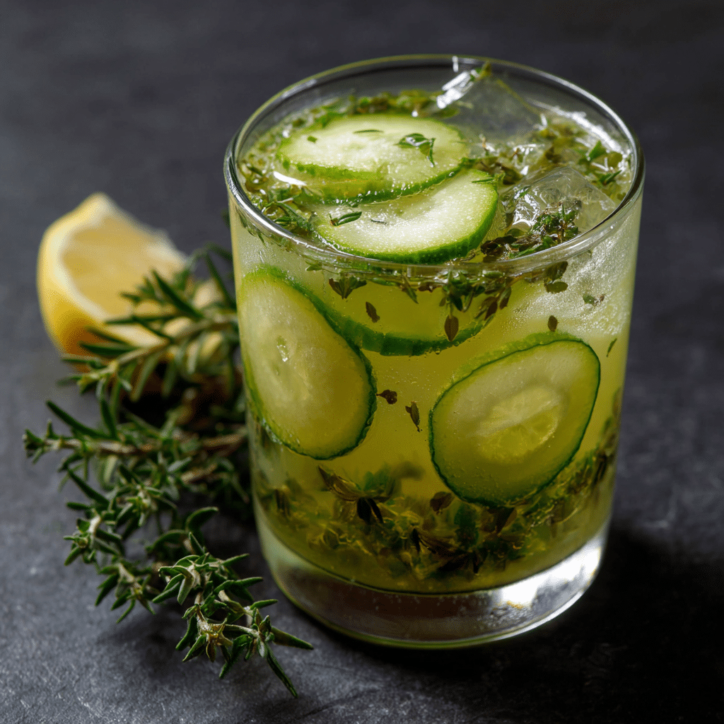 Iced Herb Broth (Chilled Savory Drink) Recipe