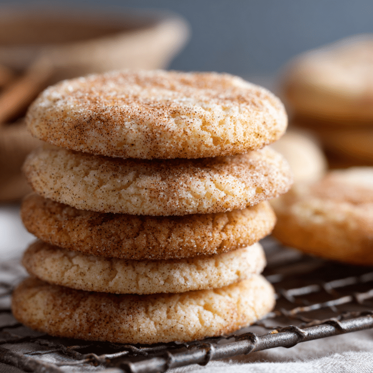 Cinnamon Sugar Cookies Recipe