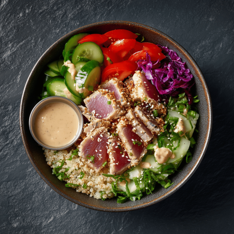 Tuna Salad Bowl Recipe