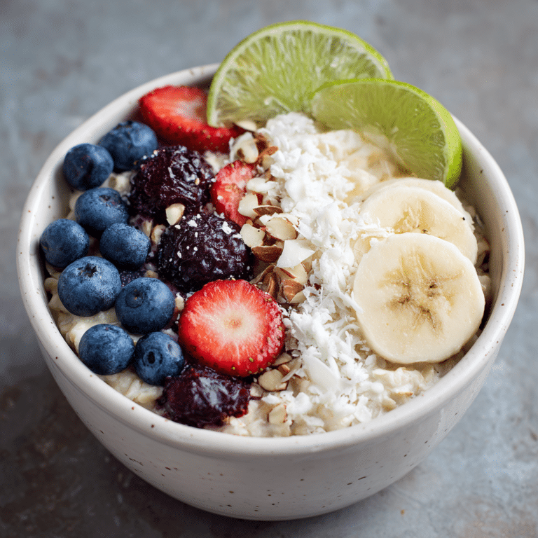Oatmeal Diet Bowl Recipe