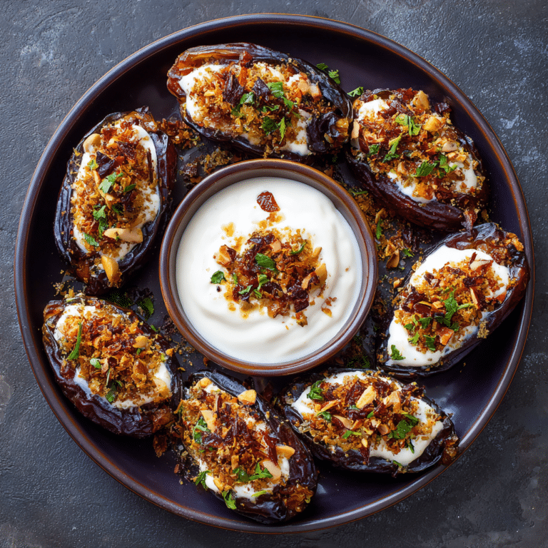 Stuffed Dates with Yogurt Recipe