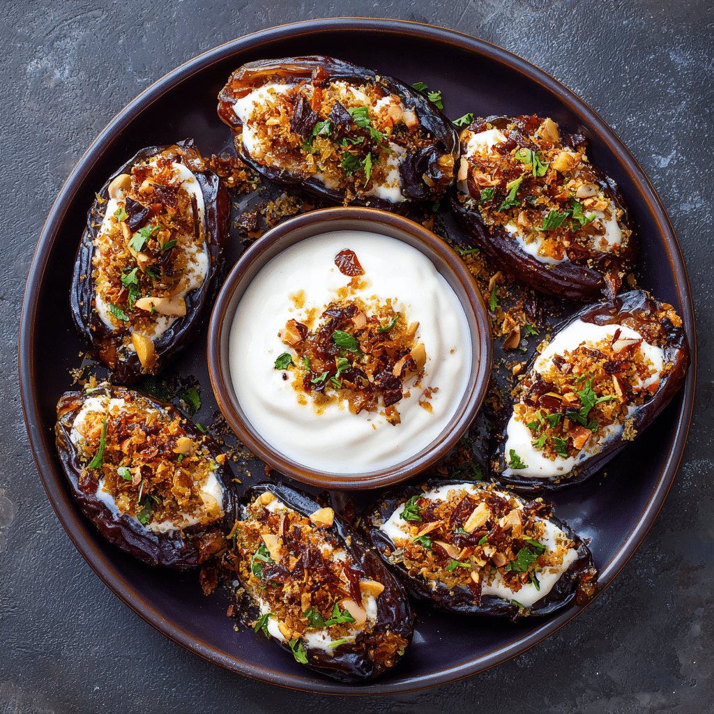Stuffed Dates with Yogurt Recipe