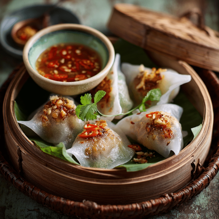 Rice Paper Dumplings Recipe