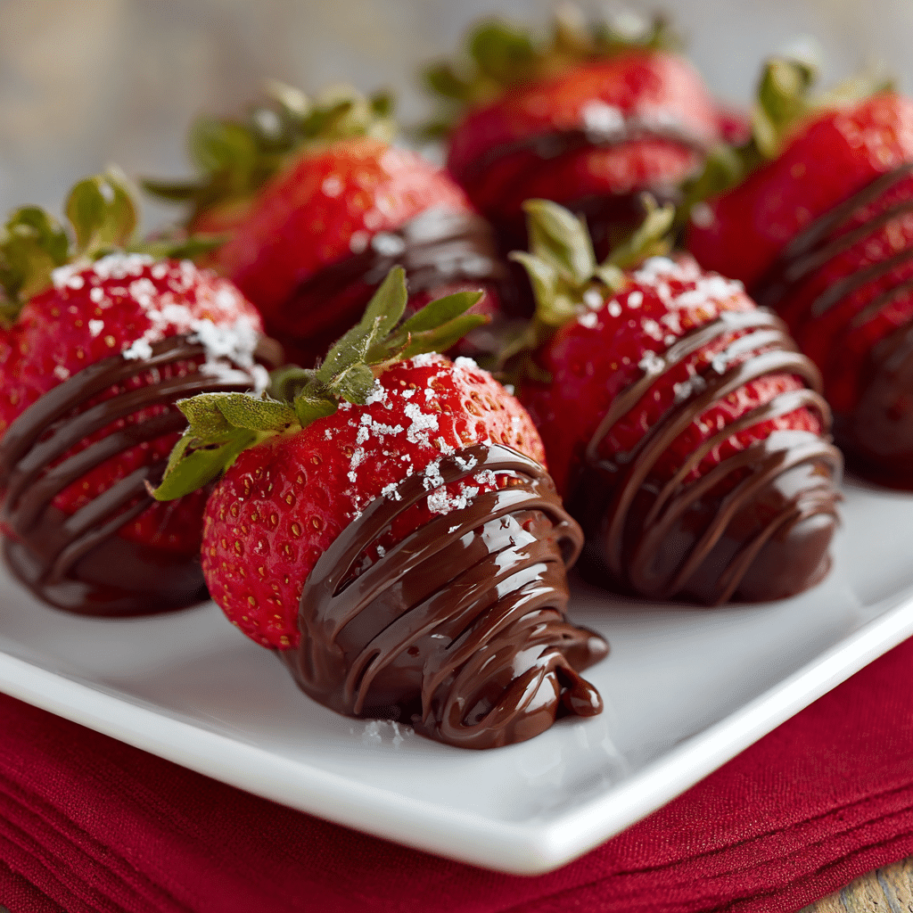 Chocolate Dip Strawberries Recipe