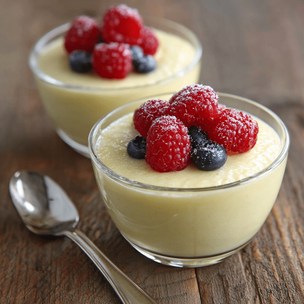 Vanilla Pudding Recipe