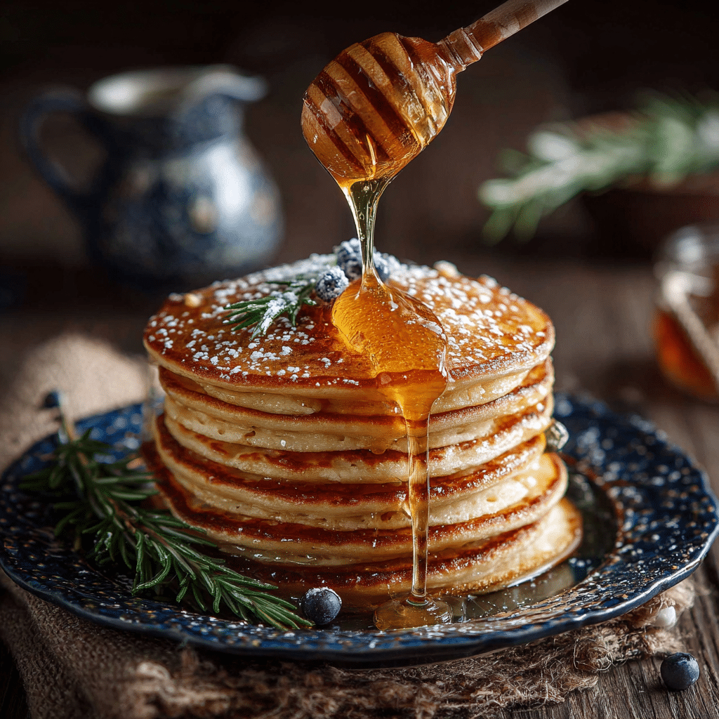 Pancakes with Honey Recipe