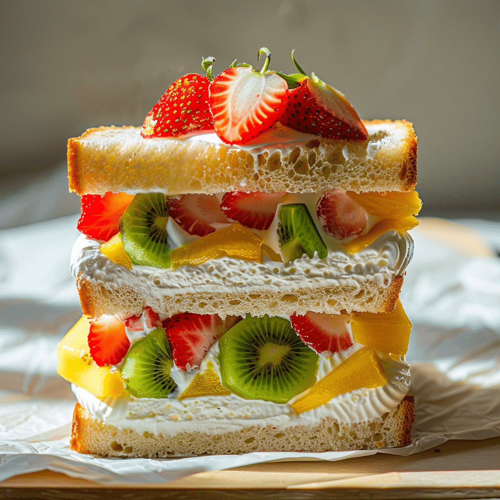 Fruit Sandwich Recipe