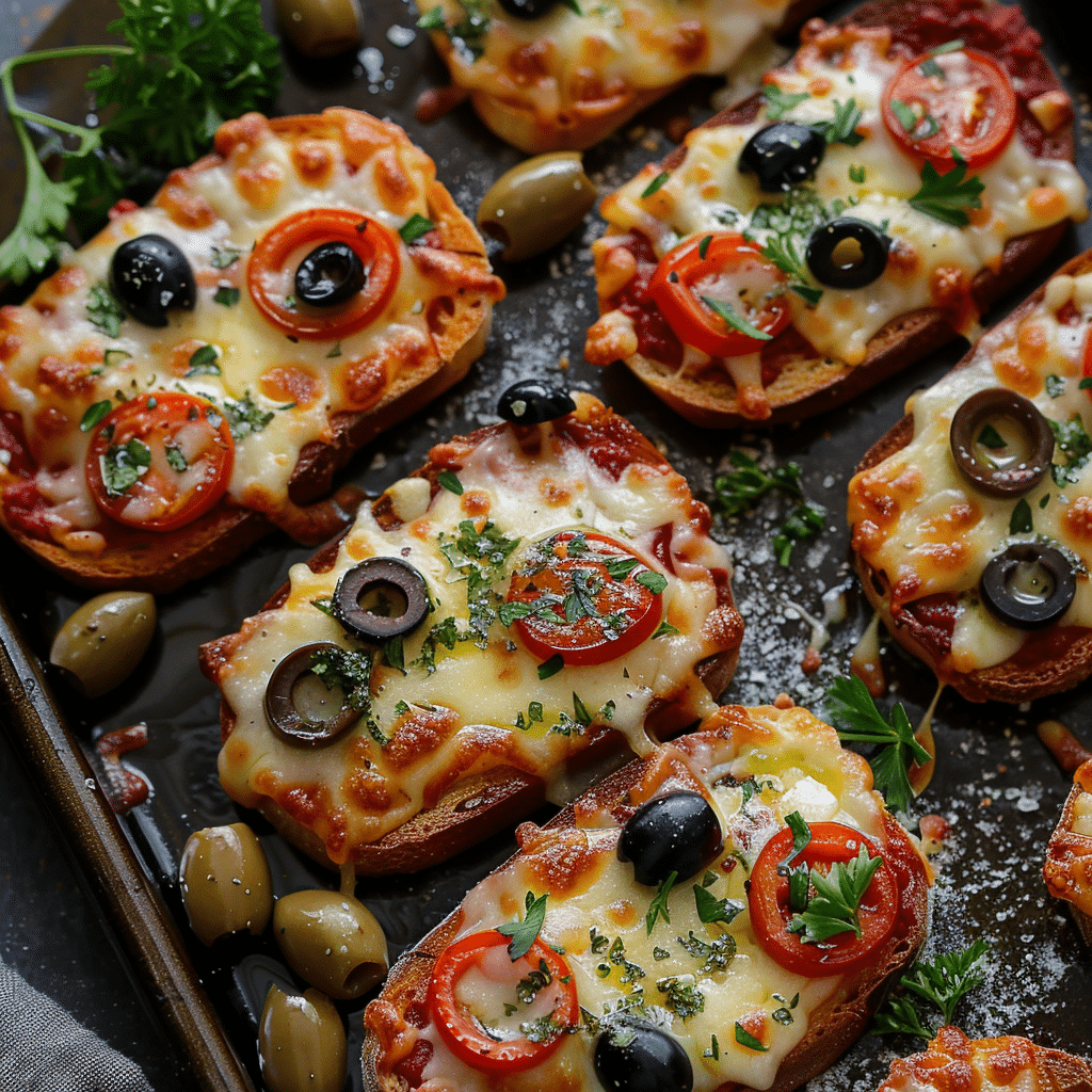 Mini Pizza Toast Recipe