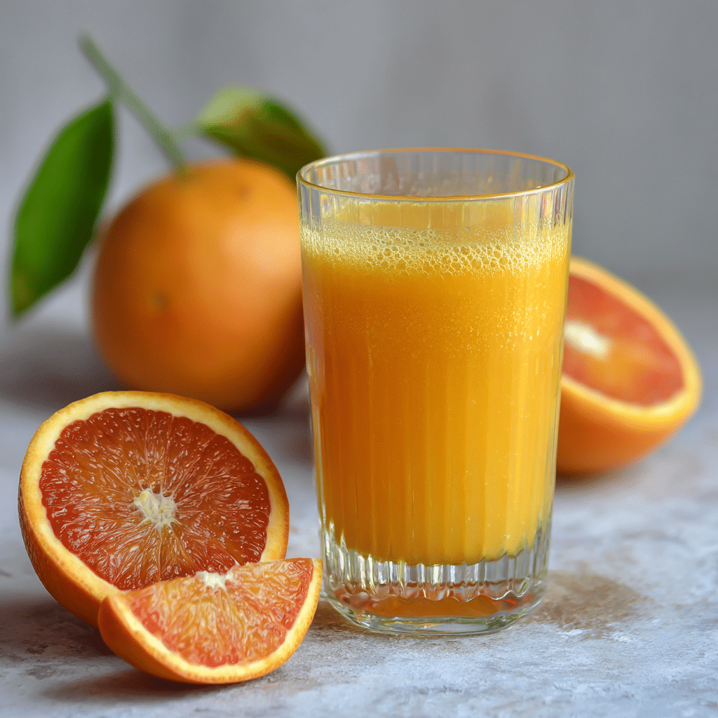 Orange Fresh Juice Recipe