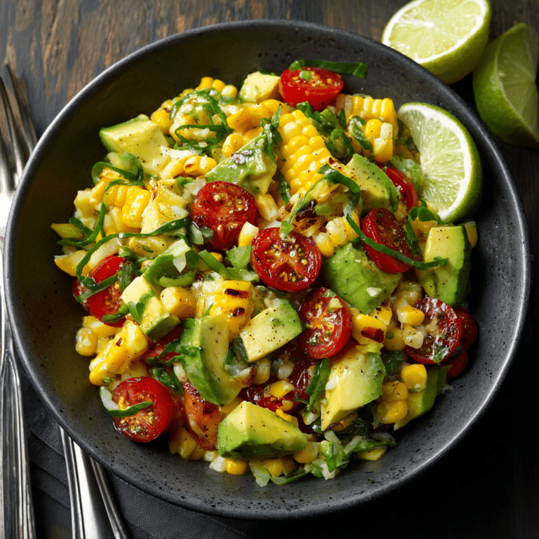 Avocado Corn Salad Recipe