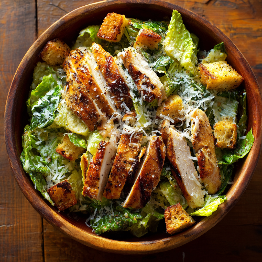 Chicken Caesar Salad Recipe - Recipe Image