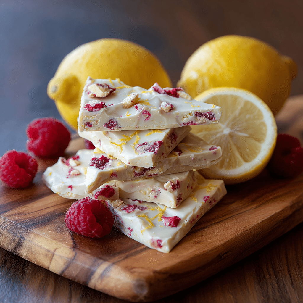 Frozen Lemon Yogurt Bark Recipe