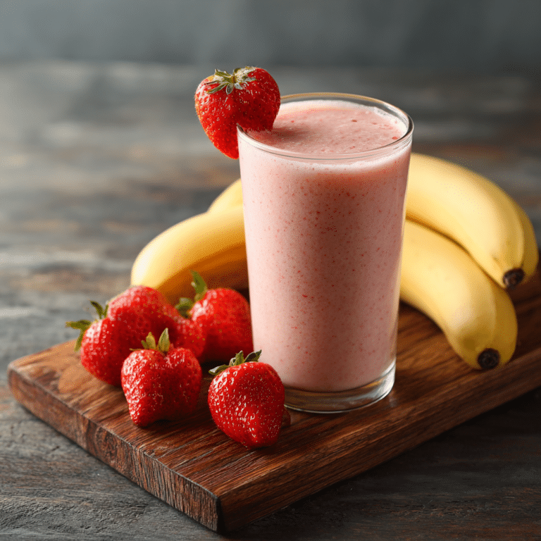 Banana Strawberry Smoothie Recipe
