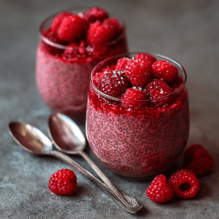 Raspberry Chia Pudding Recipe
