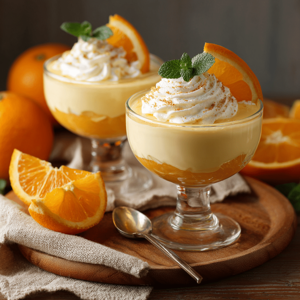 Orange Cream Dessert Recipe