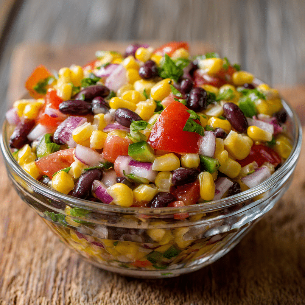 Easy Bean Corn Salad Recipe