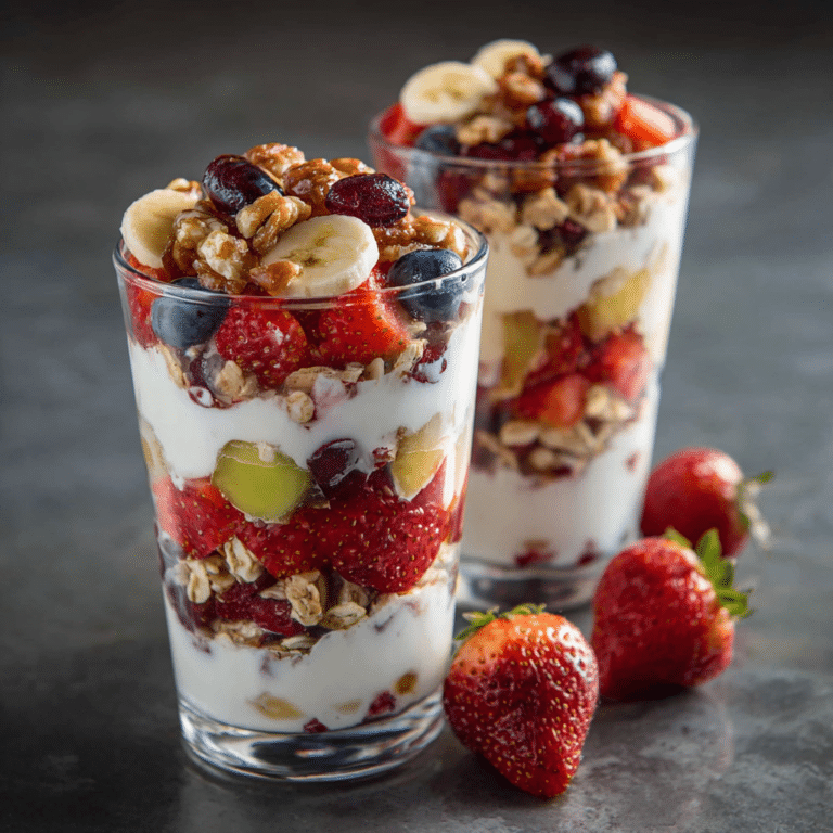 Fruit Yogurt Parfait Recipe