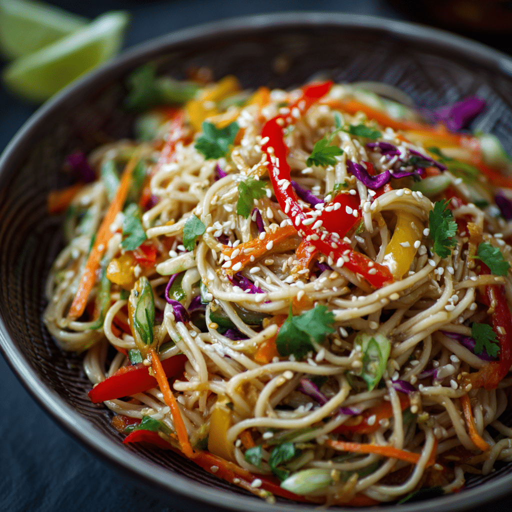 Asian Noodle Salad Recipe