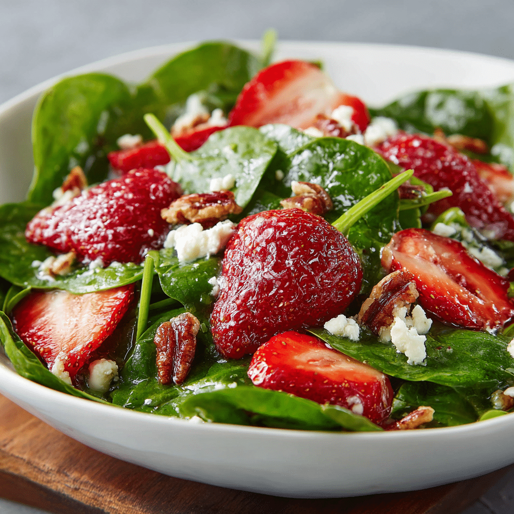 Strawberry Spinach Salad Recipe