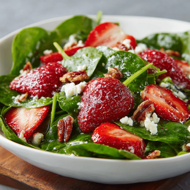 Strawberry Spinach Salad Recipe