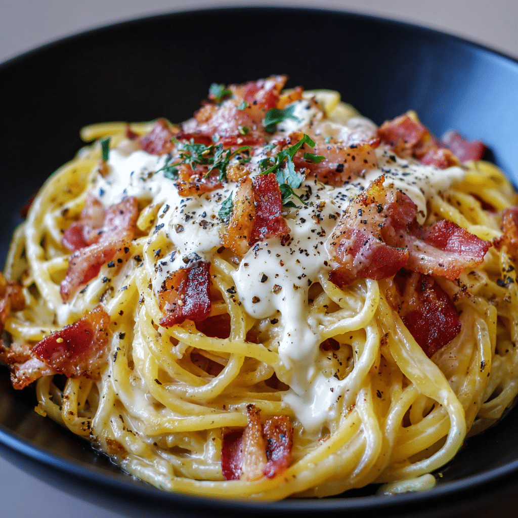 Carbonara Spaghetti Recipe
