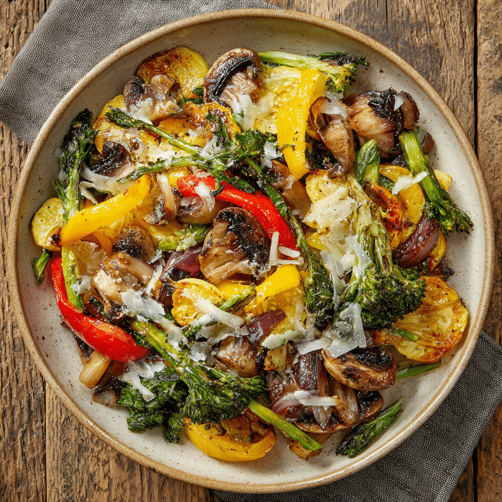 Roasted Vegetable Primavera Recipe - Recipe Image