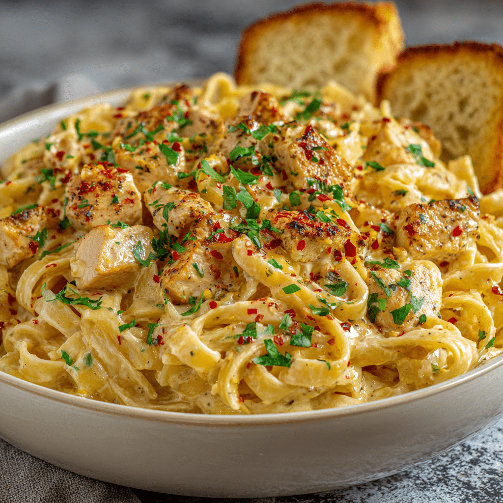 Cajun Chicken Alfredo Recipe