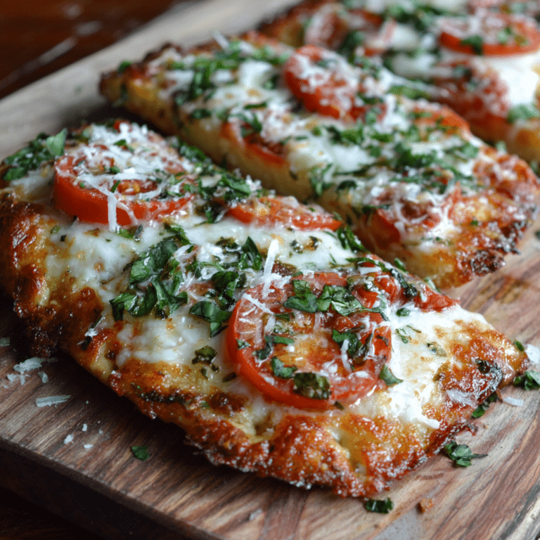 Margherita Flatbread Pizza Recipe