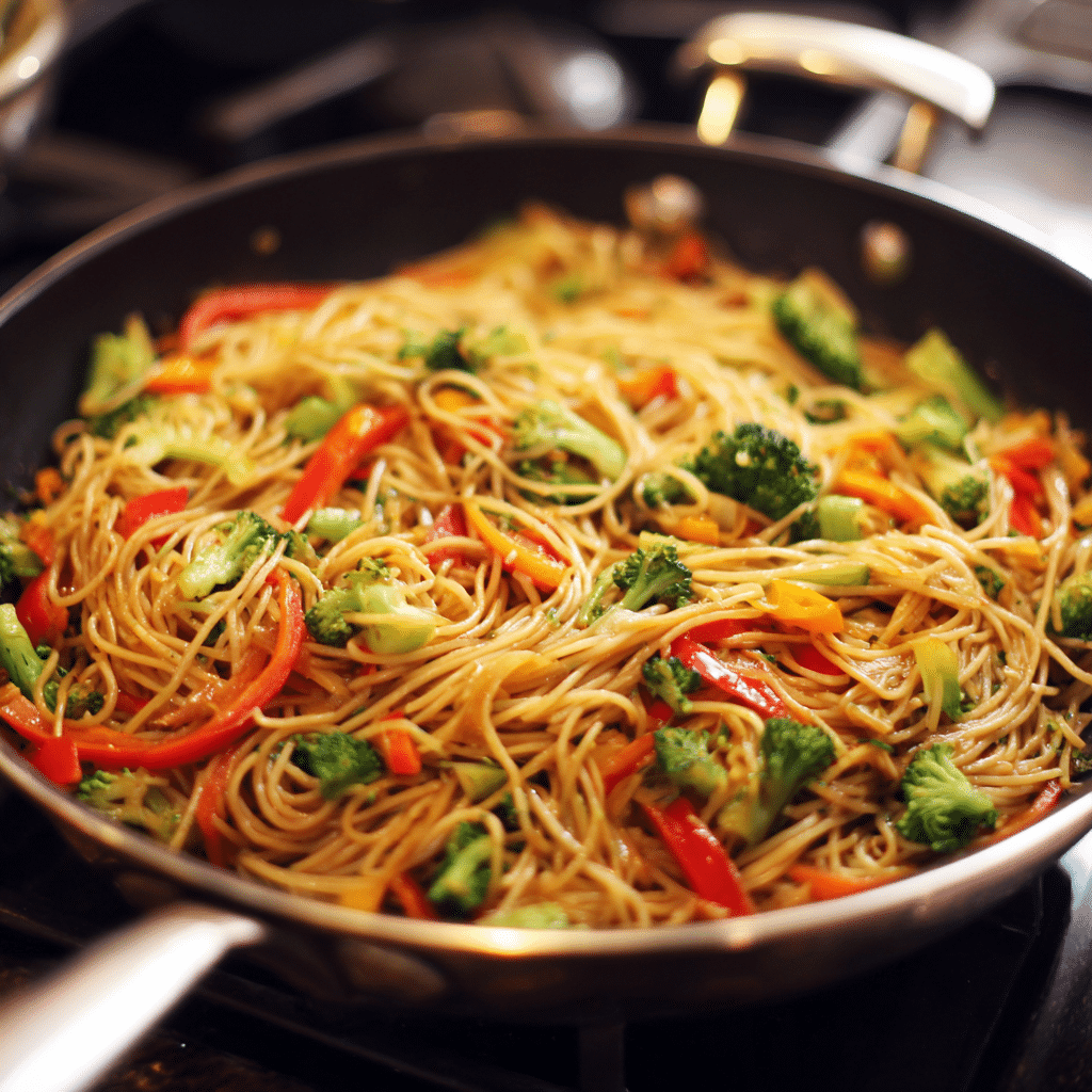 Veggie Stir-Fry Noodles Recipe - Recipe Image
