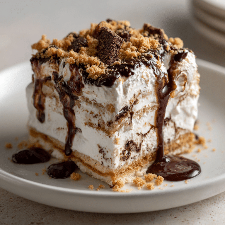 S’mores Icebox Cake Recipe