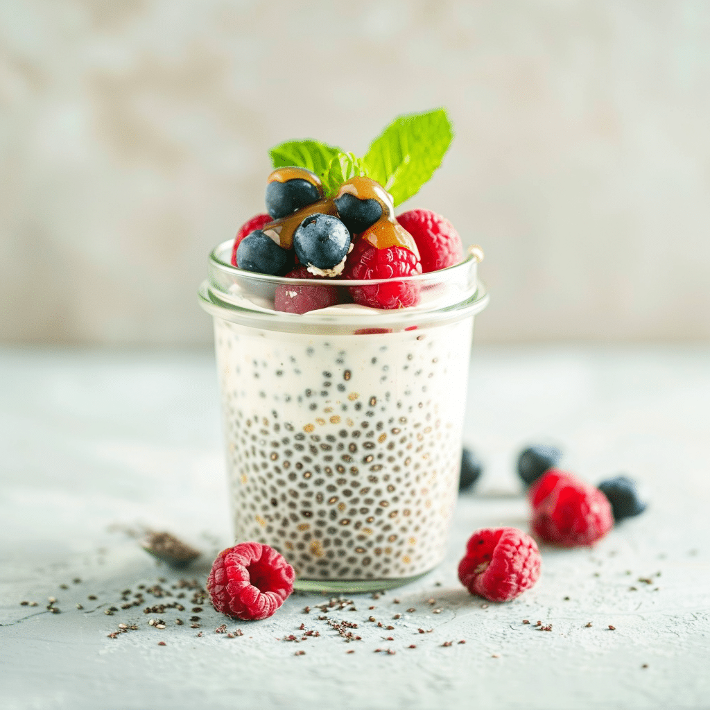 Vanilla Chia Breakfast Pudding Recipe - Recipe Image