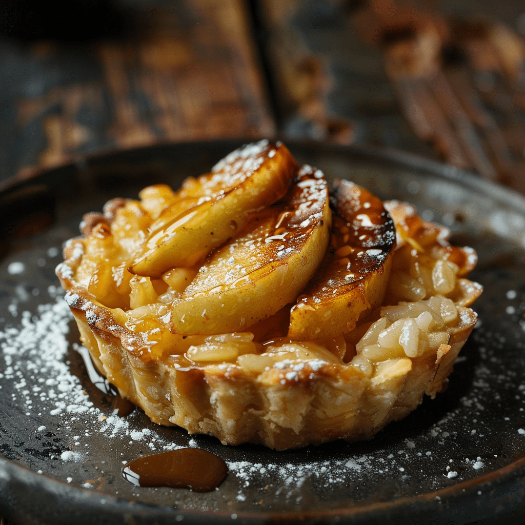 Caramel Apple Rice Tartlet Recipe - Recipe Image